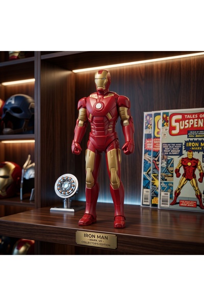 Everbest مجسم شخصية IRON MAN– تصميم احترافي لعشاق الأبطال الخارقين