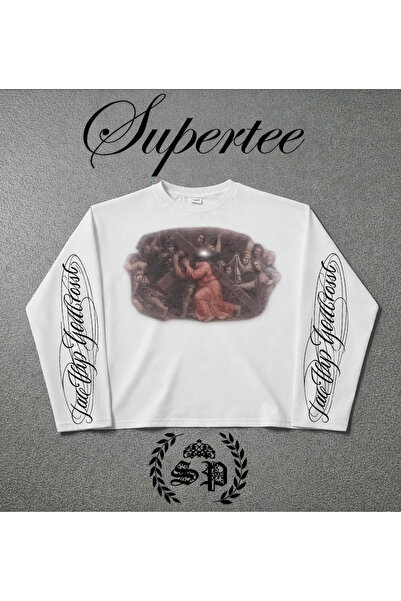 StartMore Long Sleeve Serisi Vintage Y2K Uzun Kollu T-Shirt Long Sleeve Haruj...