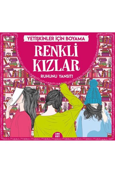 Dokuz Yayınları الفتيات الملونات - تلوين للكبار