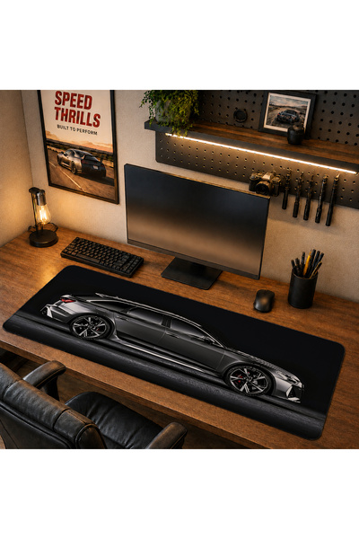 RUGRUMBA CLS1005 40x90cm Gaming Player XL Mousepad cu margini cusute, dimensi...