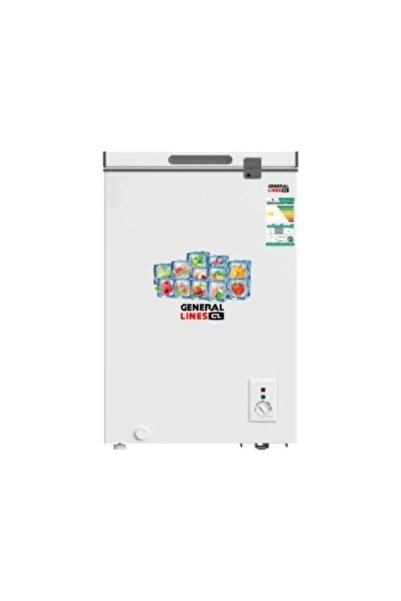 genr General Lines Freezer 3.5 Cu.Ft.-99L-White-Glcf101D
