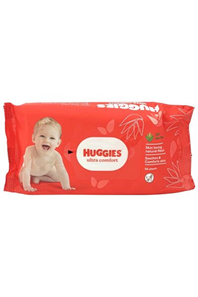 Huggies Wet Wipes, Huggies, 56 pcs Ultra Comfort