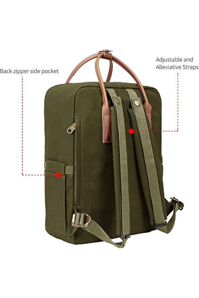 KALIDI Unisex Lightweight Backpack School Bag Water-resistant Casual Rucksack...