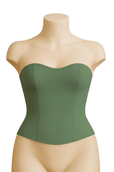 SS HOME CONCEPT Green Mi 9155 Sweat-Absorbing Corset Bustier