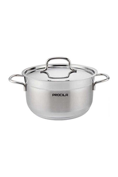 Procila Alpha Stainless Steel Cooking Pot 22CM Silver With 5 Induction Layers...
