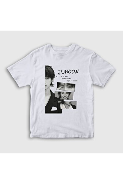 Presmono تي شيرت أبيض للأطفال من الجنسين من Juhoon K-Pop Cortis 617522tt