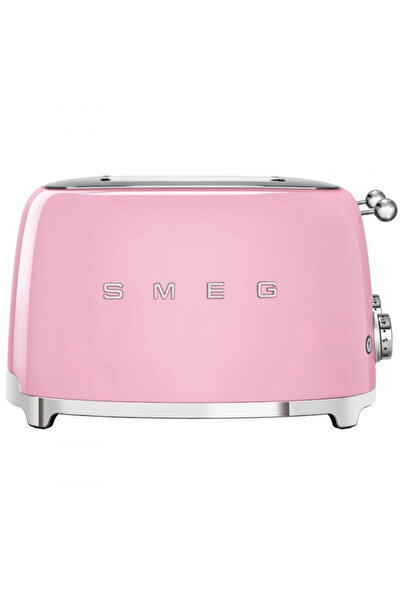 SMEG Τοστιέρα Στυλ 50s TSF03PKEU, 2000 W, 4 θέσεις, 6 επίπεδα ψησίματος, Συρτ...