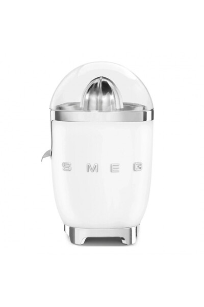 SMEG Storcator electric de citrice CJF11WHMEU, 70 W, sistem anti-picurare, ba...