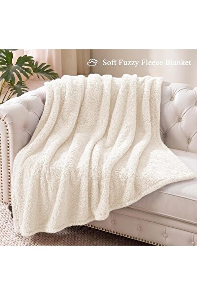 Exclusivo Mezcla Soft Fleece Throw Blanket for Couch, Super Soft Velvet Plush...