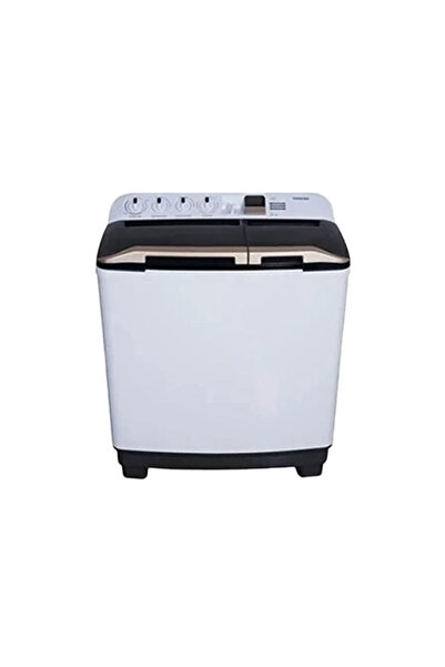 TOSH Toshiba, Semi-Automatic Washing Machine, Two Tubs, 8 Kg, White