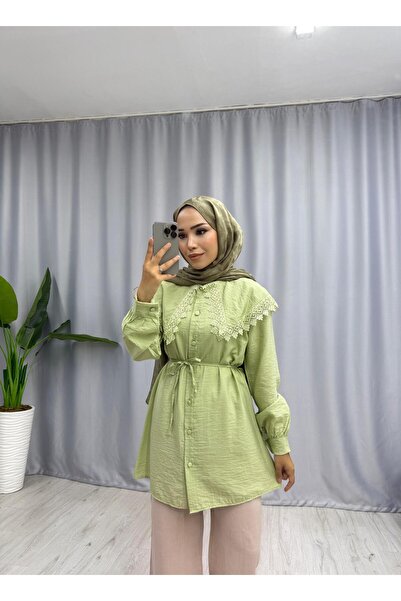 moda acar DANTEL DETAYLI TUNİK