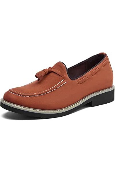 GENERAL Men's Height-enhancing Loafers,Men's Suede Loafers Slip-On Shoes With...