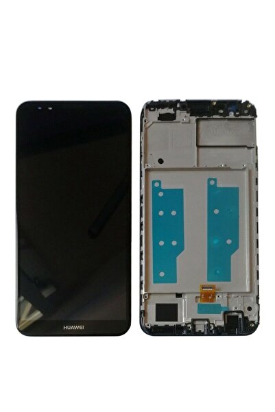 OEM Οθόνη Και Μηχανισμός Αφής με Πλαίσιο Huawei Y7 Prime 2018 / Y7 2018 Μαύρο