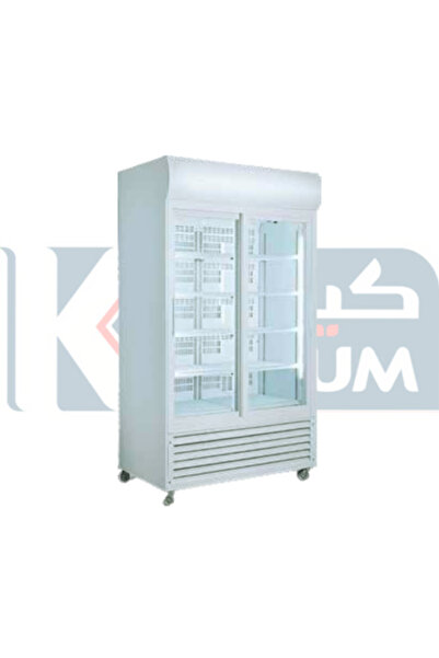 Ban Pancool Poultry Display Refrigerator 2 Glass Doors - White Bc1100
