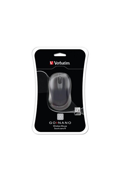 Verbatim Mouse wireless Go Nano 1600dpi Negru