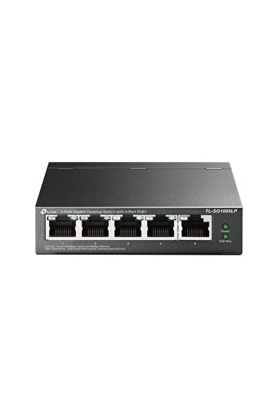 TP-LINK Switch TL-SG1005LP, 5 porturi Gigabit, 4 porturi PoE+