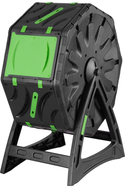 SGTT Compostieră rotativă cu picioare, capacitate 70 L, sistem de ventilație,...