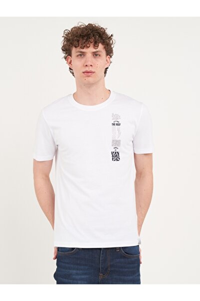 Kenvelo - Tricou barbat cu maneca scurta si imprimeu