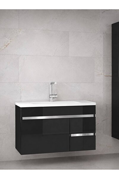Alfa Banyo Viosen Antos 80 Cm Seramik Lavabolu Banyo Alt Dolabı Seti-hazır Ku...