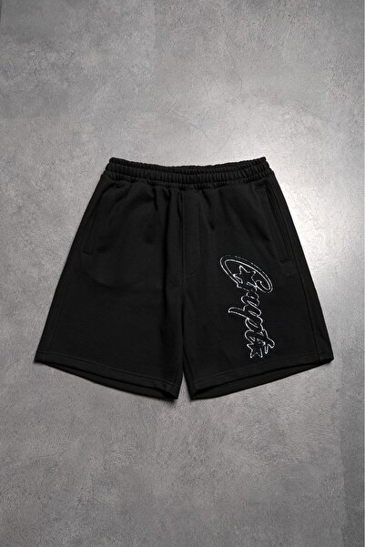 Crupt Studio شورت رجالي أسود من Crupt Signature