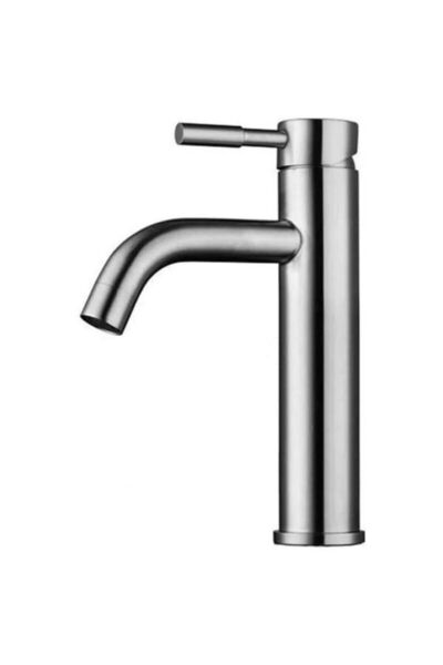 STARSTAR Modern single-handle stainless steel basin faucet, silent ceramic va...