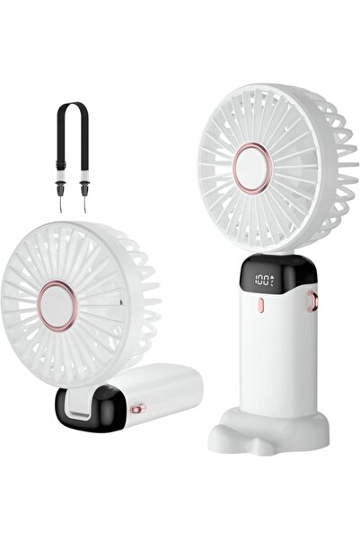 Morvena Picks Potrivit pentru ventilator portabil Mini USB reîncărcabil Buzun...