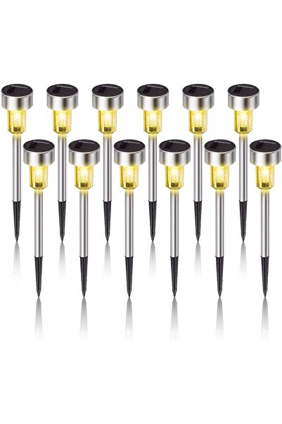 STARSTAR Solar Waterproof Outdoor Lights Stainless Steel LED Landscape Decora...