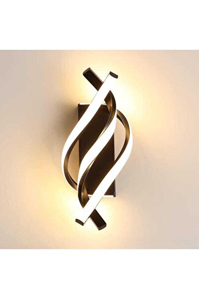 STARSTAR LED wall light, modern 18W indoor wall light, curved design, suitabl...