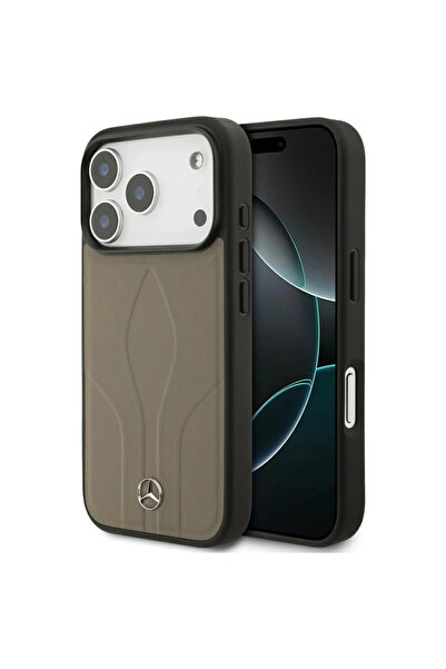 MERCEDES Husă din piele The Move Magsafe pentru iPhone 17 Pro Elegantă