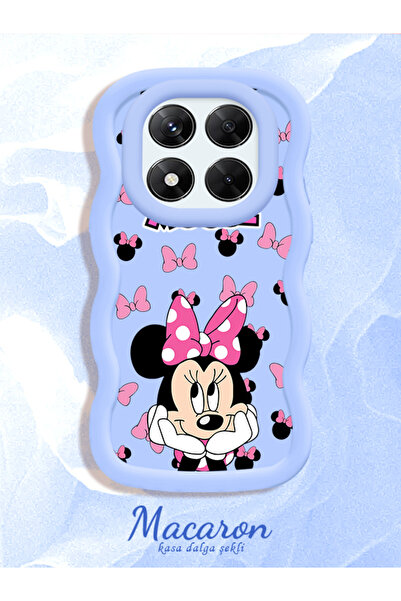 CHICASELUX Redmi Note 14 Pro 4G Uyumlu Dalgalı çerçeve Mouse karikatür desenl...