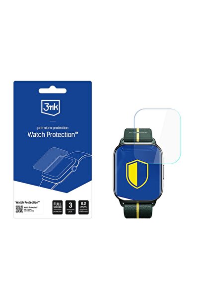 3MK Protecție cu arc pentru ceasul Motorola Moto Watch Fit, protecție din sti...