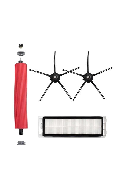 LİN GRUP Roborock Q Revo Robot Vacuum Cleaner Compatible Set of 4 Spare Parts