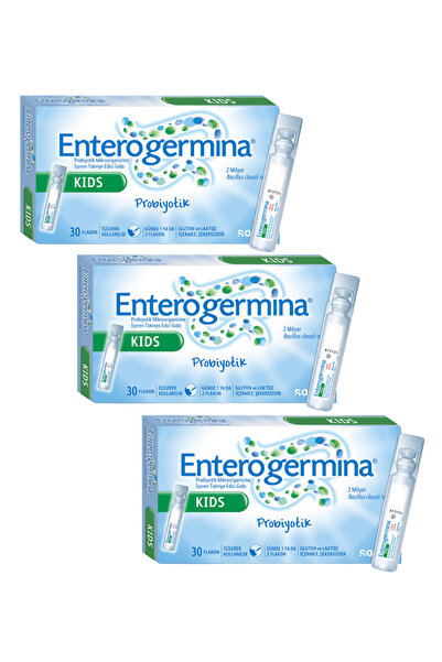 Enterogermina Kids 5 ml 30 Flakon Çoklu Adet 4 Lü Paket