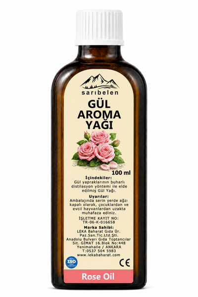 sarıbelen Gül Aroma Yağı 100 ml | %100