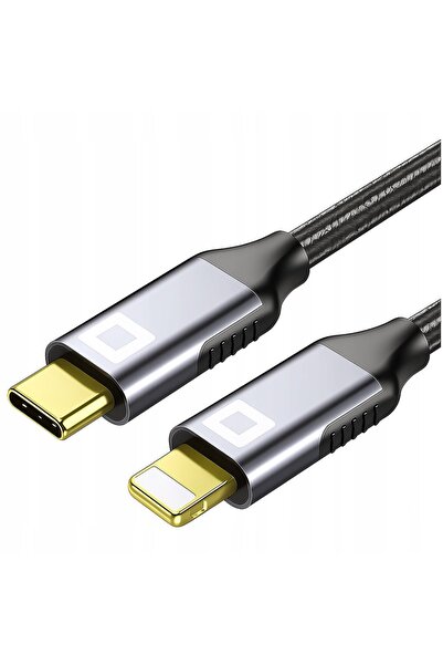 Co2 Cablu de încărcare USB-C Lightning cu încărcare rapidă pentru iPhone 12 1...