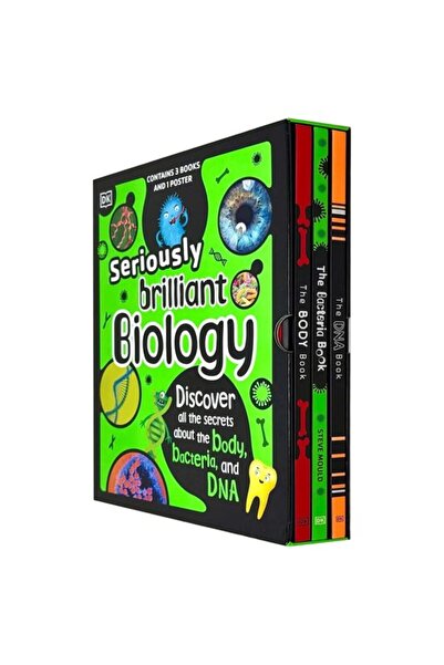 Generic (Unbranded) DK Seriously Brilliant Biology Set de 3 cărți și 1 poster...