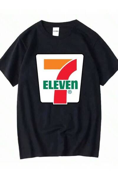 25W New 7 ELEVENE Gas Station Store Black T-Shirt Sizes S 5XL Long Sleeve Vin...