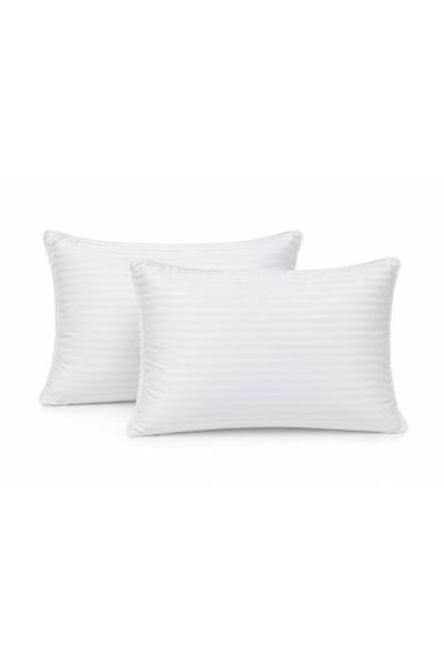 RMR textile Set x 2 buc perne alb ,masura 50x70 cm,umplutura 900 gsm,model da...