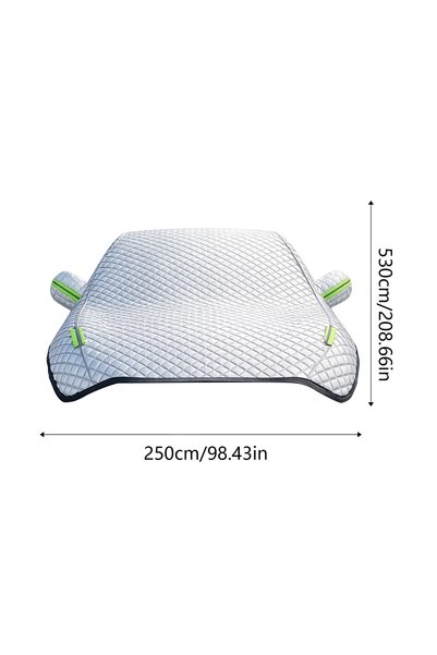 Choice1 Silver Snow Windshield Cover Heavy Duty Oxford Cloth Waterproof Prote...