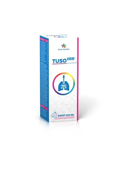 bleu Sirop Tuso Bleu, 200 ml, Pharma