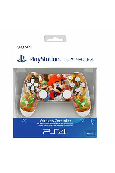 loonceteknoloji Ps4 Dualshock 4 V2 uyumlu Gamepad Yeni Nesil Kol Beyaz