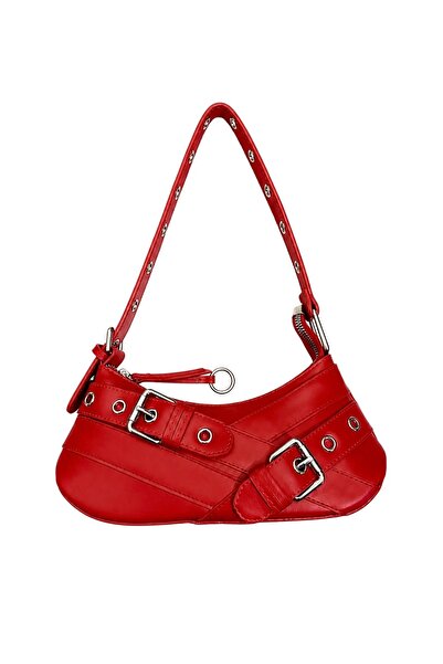 SHIKIRTI BAG STORE Double Cross Belt Buckle Detailed Women's Shoulder Bag (29...