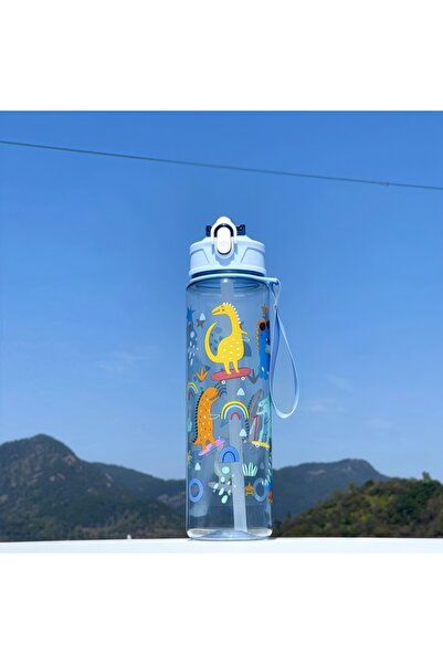 Choice 750ml Transparent dinosaur 750ml Dinosaur Water Bottle For Kids Water ...