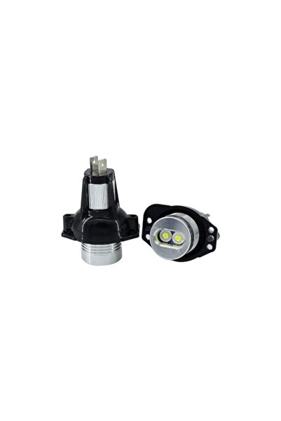 SMARTIC Set de 2 becuri LED Marker Angel Eyes pentru mașină, compatibile cu B...