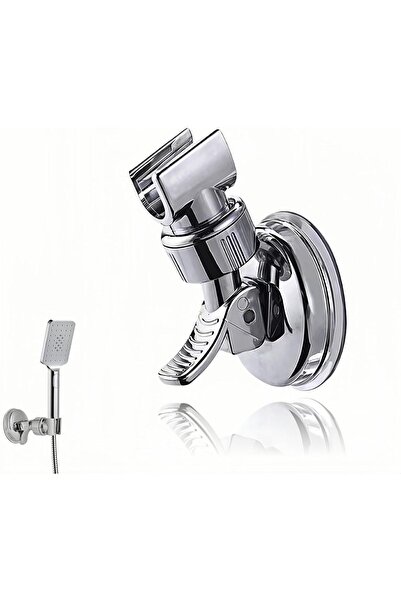 STARSTAR Adjustable Shower Head Holder Vacuum Suction Cup Drill-Free Detachab...