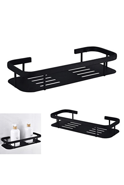 STARSTAR Two-piece shower rack set, wall-mountable without drilling, made of ...