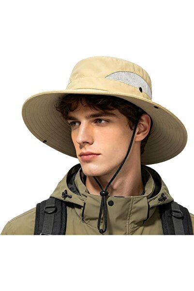 STARSTAR Mens UV - protective hats, wide - brimmed waterproof foldable hats, ...