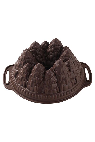 STARSTAR 2x Volcano Forest Silicone Cake Pastry Molds Non-Stick Chocolate Bak...