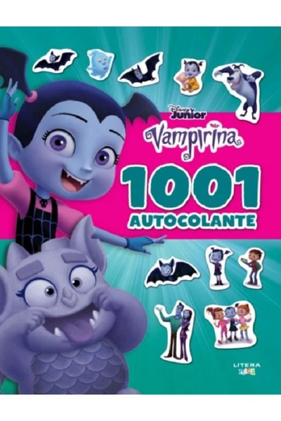 Litera Disney Junior: Vampirina. 1001 de autocolante
