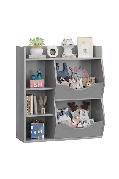 Garvee Kids Toy Storage Organizer, 5-Cubby Bookshelf, Children's Toy Shelf, W...